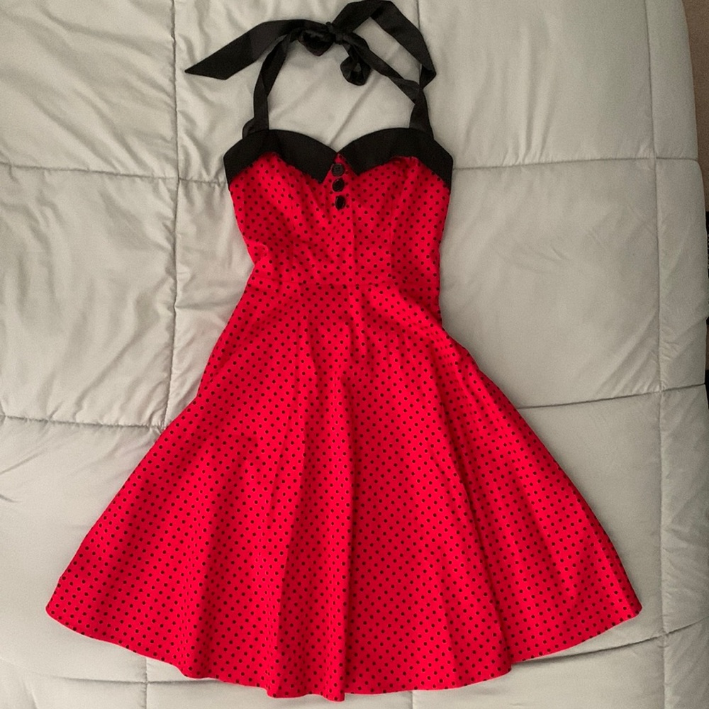 Retro/Vintage Betty style dress. Red size S. Like New!